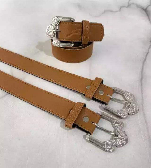 CINTO LISO MODERNO MARRÓN